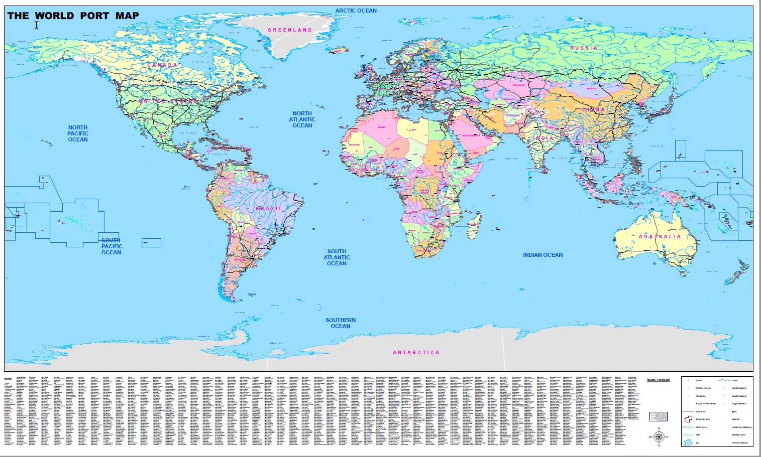 Dünya siyasi haritası